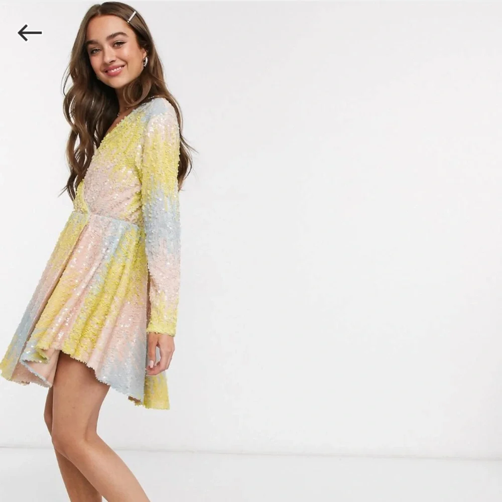 Collective the Label Petite Mini Ombré Wrap dress - Picture 2 of 9